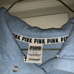 Victoria Secret Pink Sweatshirt in Baby Blue